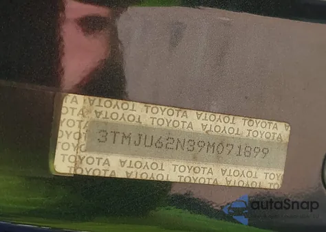 2009 Toyota Tacoma Prerunner V6 z USA, uszkodzony, nr VIN 3TMJU62N39M071899